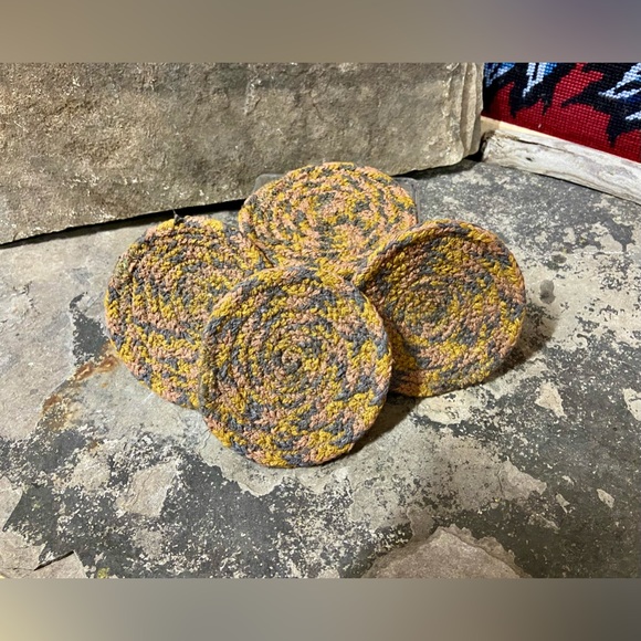 Ethically Made Rug Coasters - Picture 4 of 9